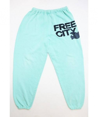 買取 査定情報 Free City フリーシティ スウェットパンツ ミント M 洋服や古着の買取と販売 トレファクスタイル