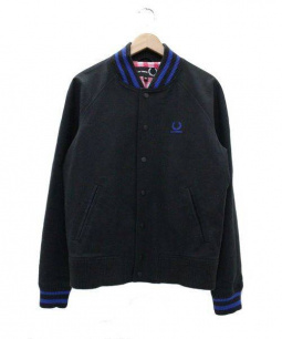 買取・査定情報 RAF SIMONS×FRED PERRY(ラフシモンズ×フレッドペリー)バーシティーボンバージャケット ｜洋服や古着の買取と販売【トレファクスタイル】