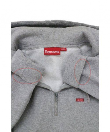 買取・査定情報 Supreme(シュプリーム)ハーフジップスモールBOXロゴ