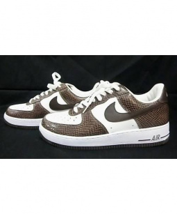 買取・査定情報 NIKE(ナイキ) AIR FORCE1 LOW PREMIUM エアフォース1 スネークスキンパック 茶蛇 デッドストック ｜洋服や古着の買取と販売【トレファクスタイル】