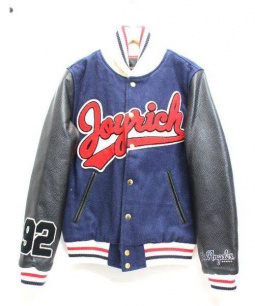 買取・査定情報 JOYRICH ジョイリッチ スタジャン メンズ ネイビー×ブラック  参考価格35.424円｜洋服や古着の買取と販売【トレファクスタイル】