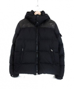 買取・査定情報 MONCLER モンクレール ヨークレザーナイロンダウンジャケット eYe CDG JUNYA WATANABE MAN 最終ｺﾗﾎﾞ ﾓﾃﾞﾙ｜洋服や古着の買取と販売【トレファクスタイル】