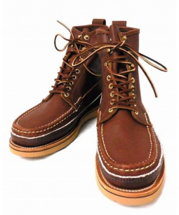 買取・査定情報 RUSSELL MOCCASIN ラッセルモカシン ハンティングブーツ ブラウン FOOBER別注BIRD SHOOTER  参考価格￥60.000前後｜洋服や古着の買取と販売【トレファクスタイル】