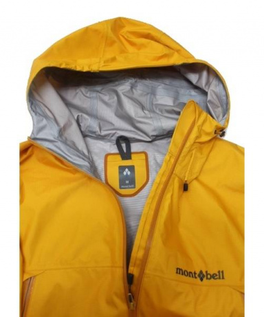 買取 査定情報 Mont Bell モンベル ゴアテックスジャケット メンズ イエロー Size M 未使用品 参考価格15 000円 税抜 洋服や古着の買取と販売 トレファクスタイル