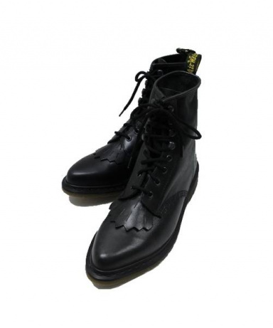 買取 査定情報 Dr Martens ト クターマーチン 8ホールブーツ メンズ ブラック Size 26cm フォルスタン付 洋服や古着の買取と販売 トレファクスタイル