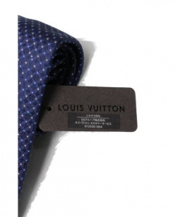 買取・査定情報 LOUIS VUITTON(ルイ・ヴィトン)クラヴァット・モノグラム ドッツ ネクタイ｜洋服や古着の買取と販売【トレファクスタイル】