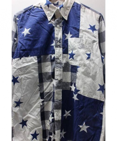 買取・査定情報 SOPHNET.(ソフネット)STAR MIX B.D SHIRT｜洋服や古着