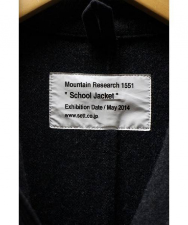 買取・査定情報 MOUNTAIN RESEARCH(マウンテンリサーチ)SCHOOL JACKET