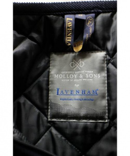 買取・査定情報 LAVENHAM×MOLLOY&SONS(ラベンハム×モロイアンドサンズ)ドネガルツイードノーカラーコート ｜洋服や古着の買取と販売【トレファクスタイル】