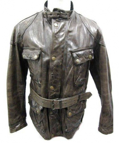 Belstaff ベルスタッフ パンサー ジャケット 42 レザー ボルドー-