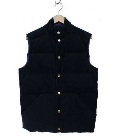 coochucamp × NANGA HAPPY DOWN VEST ベスト素材は画像⑦を参照して