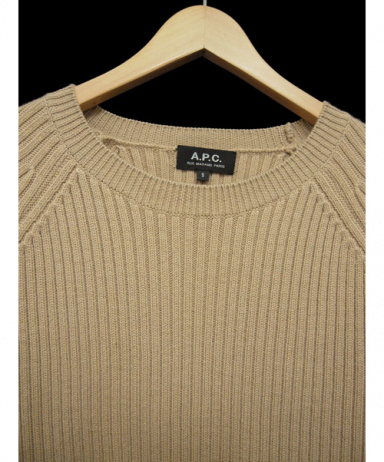 買取・査定情報 A.P.C.(アーペーセー)クルーネックニット｜洋服や古着