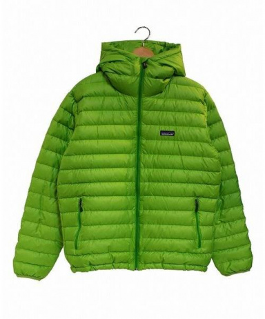 買取・査定情報 Patagonia パタゴニア ダウンセーター M ライム