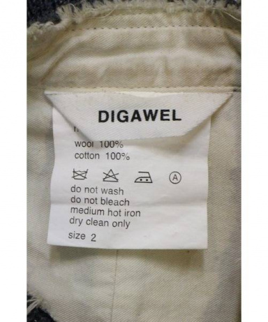 買取・査定情報 digawel(ディガウェル)ウールベスト｜洋服や古着の買取