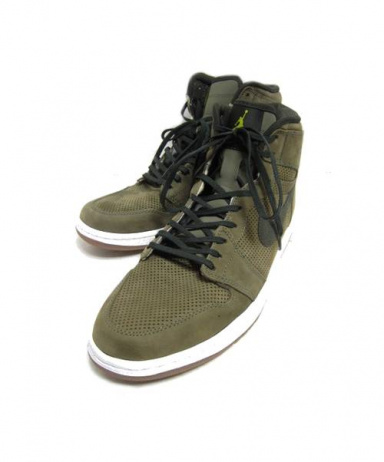 買取 査定情報 Nike ナイキ ハイカットスニーカーカーキ 331 Air Jordan 1 Hi Premier Urban Haze D Army B Ccts 洋服や古着の買取と販売 トレファクスタイル