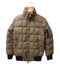 買取・査定情報 MONCLER(モンクレール) ダウンジャケット ブラウン SIZE 00 ベルロン ｜洋服や古着の買取と販売【トレファクスタイル】