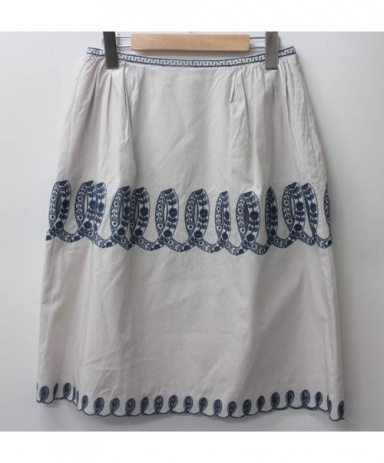 minaperhonen beadsgardenスカート - ひざ丈スカート
