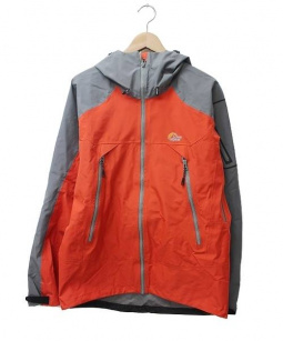 買取・査定情報 Lowe Alpine(ロウアルパイン) ゴアテックスマウンテンパーカー オレンジ×グレー SIZE L 未使用品 ｜洋服や古着の買取と販売【トレファクスタイル】