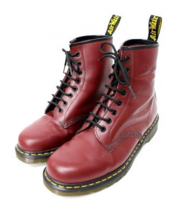 買取・査定情報 Dr.Martens ト゛クターマーチン 8ホールブーツ チェリーレッド SIZE 27cm (UK9)｜洋服や古着の買取と販売【トレファクスタイル】