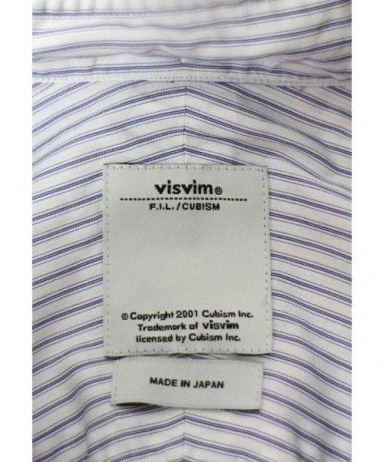 買取・査定情報 VISVIM(ビズビム)ストライプパッチワークシャツ｜洋服