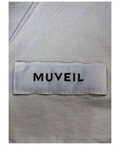 買取・査定情報 MUVEIL(ミュベール)お花ワッペン付デニムガウチョ