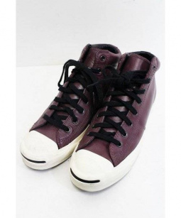 買取・査定情報 CONVERSE コンバース ハイカット レザー スニーカー JACK PURCELL WX-LEATHER MID  BUG｜洋服や古着の買取と販売【トレファクスタイル】