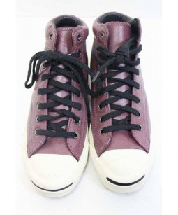 買取・査定情報 CONVERSE コンバース ハイカット レザー スニーカー JACK PURCELL WX-LEATHER MID  BUG｜洋服や古着の買取と販売【トレファクスタイル】