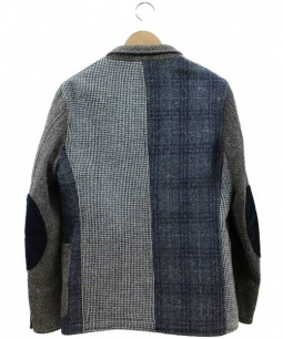 買取・査定情報 BEAUTY&YOUTH×Harris Tweed(ビューティアンドユース×ハリスツイード)クレイジーパターンジャケット ｜洋服や古着の買取と販売【トレファクスタイル】