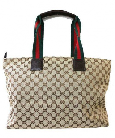 買取・査定情報 GUCCI グッチ マザーズトートバッグ ベージュ