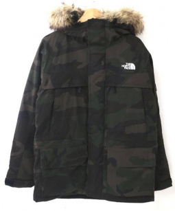 買取・査定情報 THE NORTH FACE ザノースフェイス マクマードパーカ カーキ M ウッドランドカモ 14AW  ND91410｜洋服や古着の買取と販売【トレファクスタイル】