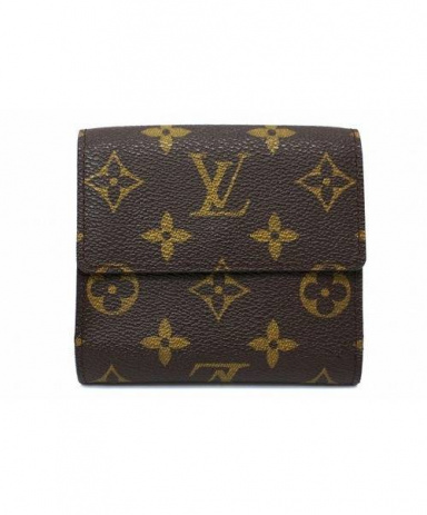 買取・査定情報 LOUIS VUITTON ルイヴィトン Wホック財布 モノグラム