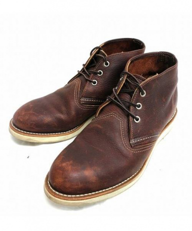 買取・査定情報 RED WING レッドウィング チャッカブーツ ブラウン