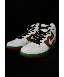 買取・査定情報 NIKE SB ナイキSB ハイカットスニーカー 313171-201 DUNK HIGH PREMIUM SB CALIFORNIA  SIZE 28.5cm ホワイト｜洋服や古着の買取と販売【トレファクスタイル】