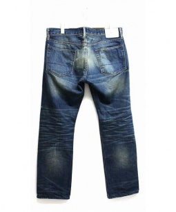 買取・査定情報 Ron Herman Denim ロン ハーマン デニム ペイント加工デニムパンツ 参考価格￥40.000前後 SIZE  81cm(W32) ブルー｜洋服や古着の買取と販売【トレファクスタイル】