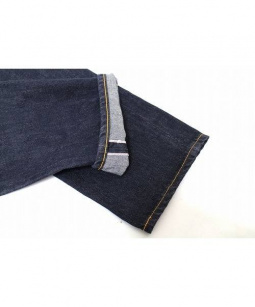 買取・査定情報 DENIM BY VANQUISH & FRAGMENT(デニムバイバンキッシュ&フラグメント)ノンウォッシュロークロッチクロップド デニム｜洋服や古着の買取と販売【トレファクスタイル】