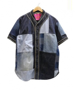 買取・査定情報 UNITED ARROWS & SONS(ユナイテッドアローズ×サンズ)PATCHWORK BASEBALL  SHIRT｜洋服や古着の買取と販売【トレファクスタイル】