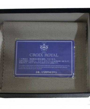 CROIX ROYAL の二つ折り財布 smcint.com