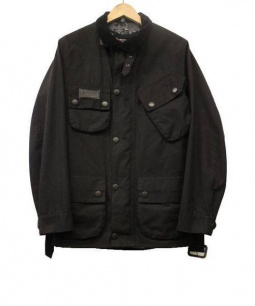 買取・査定情報 Barbour バブアー インターナショナルジャケット メンズ ブラック SIZE 34 BEAMS F別注 別売ジップインライナー付 ｜洋服や古着の買取と販売【トレファクスタイル】