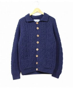 買取・査定情報 INVERALLAN×SHIPS(インバーアラン×シップス)3A型アランニットカーディガン｜洋服や古着の買取と販売【トレファクスタイル】