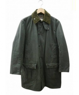 買取・査定情報 MARGARET HOWELL×Barbour(マーガレットハウエル×バブアー)オイルドコットンロングコート ｜洋服や古着の買取と販売【トレファクスタイル】