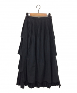 買取・査定情報 CLANE(クラネ)W FACE PLEATS SKIRT｜洋服や古着の買取と販売【トレファクスタイル】