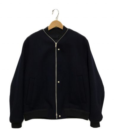 JIL SANDER (ジルサンダー) Zip-detailBomberJacket ネイビー 