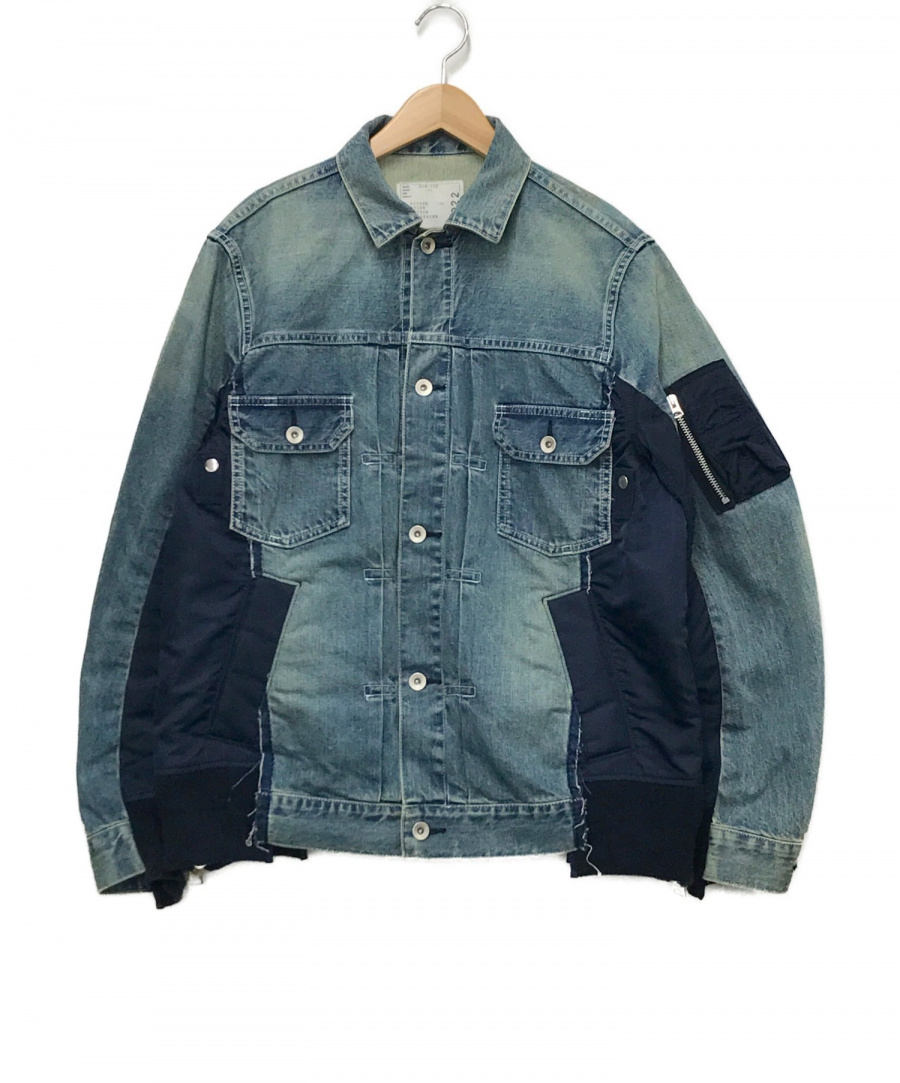 sacai (サカイ) Denim x MA-1 Jacket インディゴ SCM-022 の買取アイテムの詳細｜ブランド品や古着が買える・売れる専門店【ブランドコレクト】