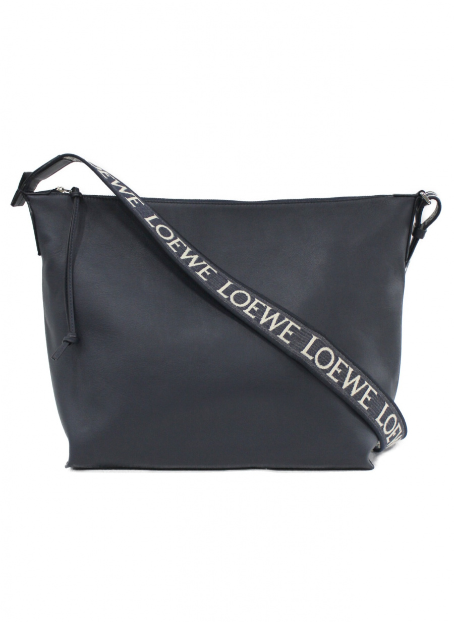 LOEWE (ロエベ) キュービィ クロスボディバッグ ネイビー サプルスムースカーフ &ジャカードの買取アイテムの詳細｜ブランド品や古着が買える・売れる専門店【ブランドコレクト】