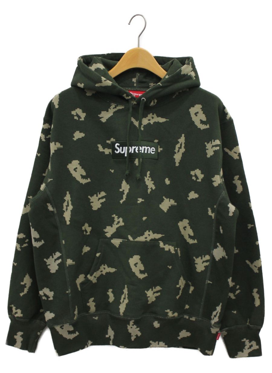 Supreme (シュプリーム) Box Logo Hooded Sweatshirt オリーブ サイズ:Small 21FW / Olive  Russian Camoの買取アイテムの詳細｜ブランド品や古着が買える・売れる専門店【ブランドコレクト】