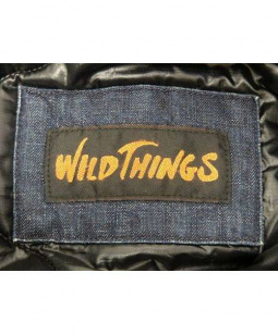 買取・査定情報 【WILD_THINGS×KATO ワイルドシングス×カトー】 デニムダウンジャケット インディゴ SIZE：M  タグ付き｜洋服や古着の買取と販売【トレファクスタイル】