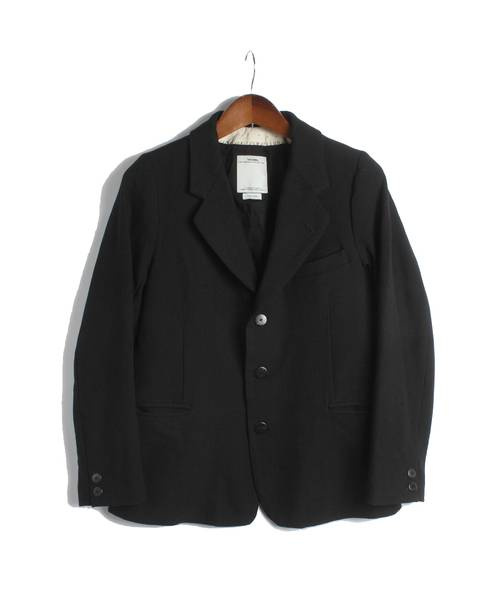 VISVIM (ビズビム) AIRMAN BLAZER(WOOL)/ブレザー ブラック  サイズ:1の買取アイテムの詳細｜ブランド品や古着が買える・売れる専門店【ブランドコレクト】