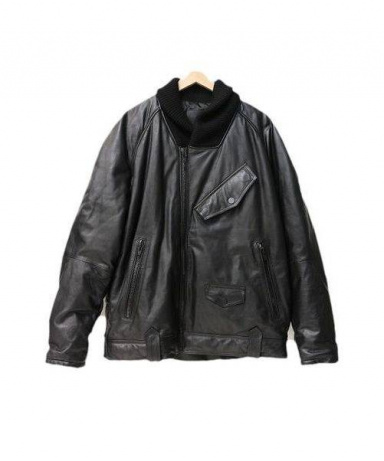 買取 査定情報 Alexander Wang H M レザージャケット メンズ Size L 表記180cm 未使用品 牛革使用 洋服や古着の買取と販売 トレファクスタイル